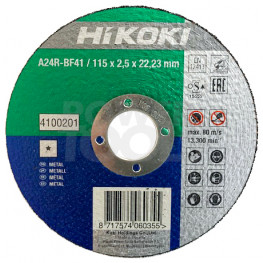 HIKOKI (HITACHI) REZNÝ KOTÚČ NA KOV 115 mm 4100201